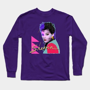 SHEENA EASTON 80S RETRO STYLE Long Sleeve T-Shirt